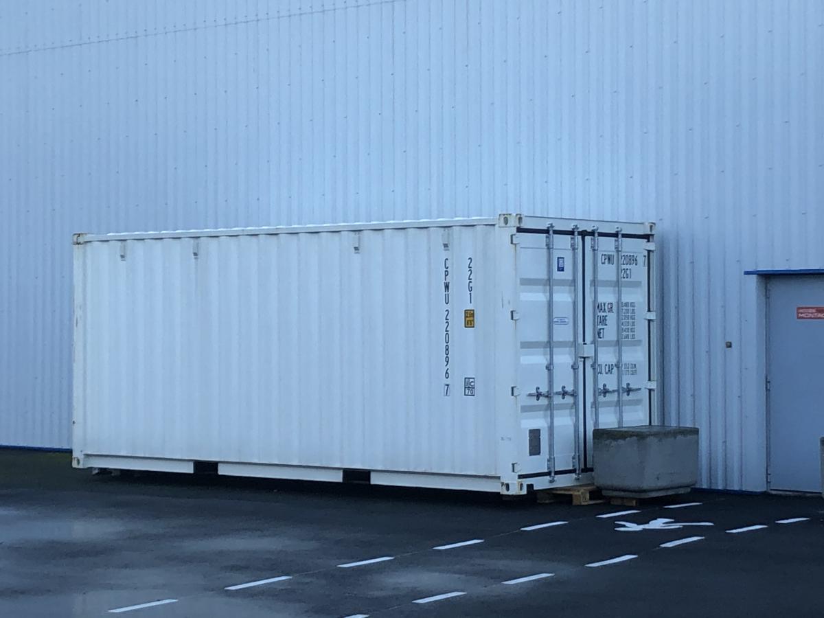 Container maritime d'occasion de 20 pieds classe A