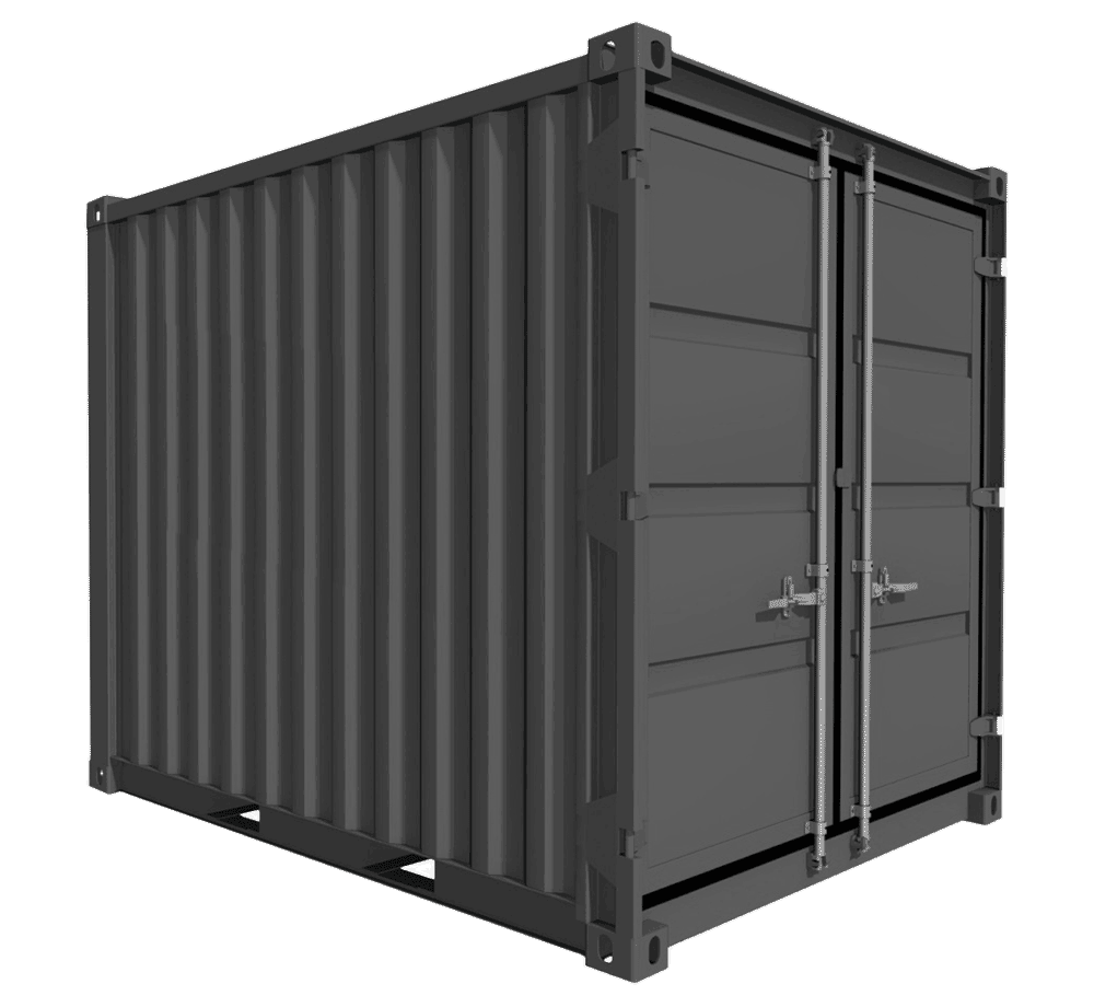 Container maritime neuf de 8 pieds