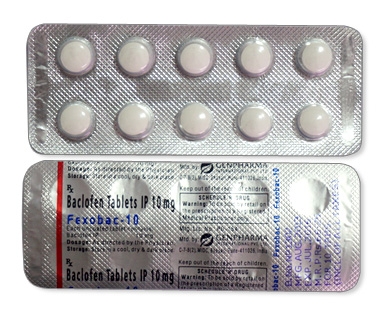 Baclofen Tabletten Verpackung