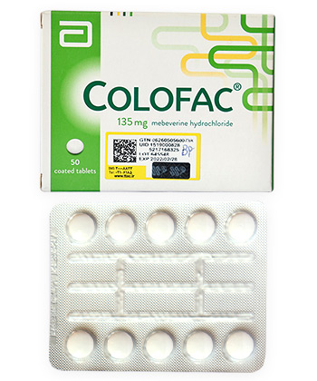 Colofac Packung und Tabletten