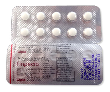 Packung Finpecia Tabletten