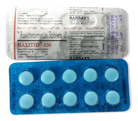 Packung Rulid Roxithromycin Tabletten