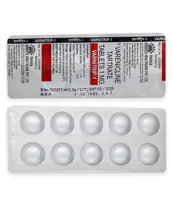 Packung Vareniclin Tabletten