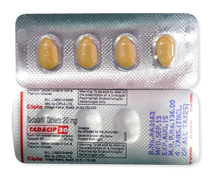 Tadacip Tadalafil Tabletten