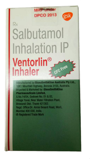 Ventolin inhaler